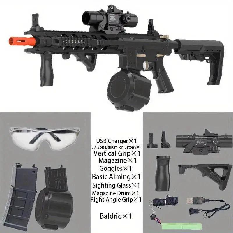  M4 Electric Gel Ball Blaster Toy Gun Dual Mode for Team Games -  ToylandEU™