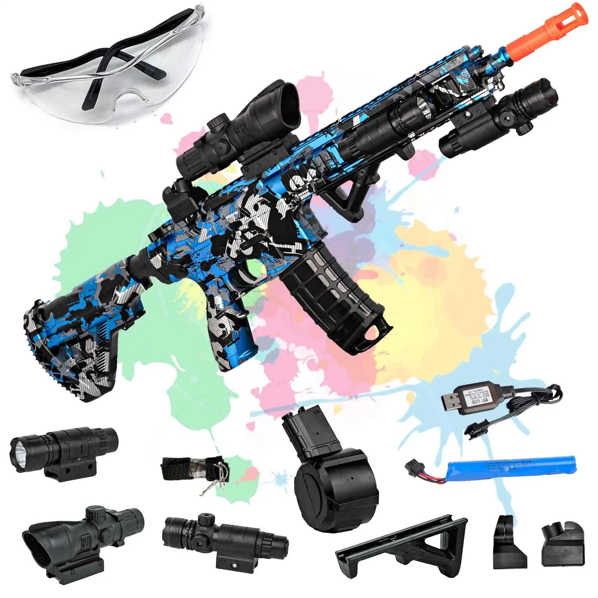  Gel Ball Blaster | M416 Scope Electric | Toylandeu™ 
