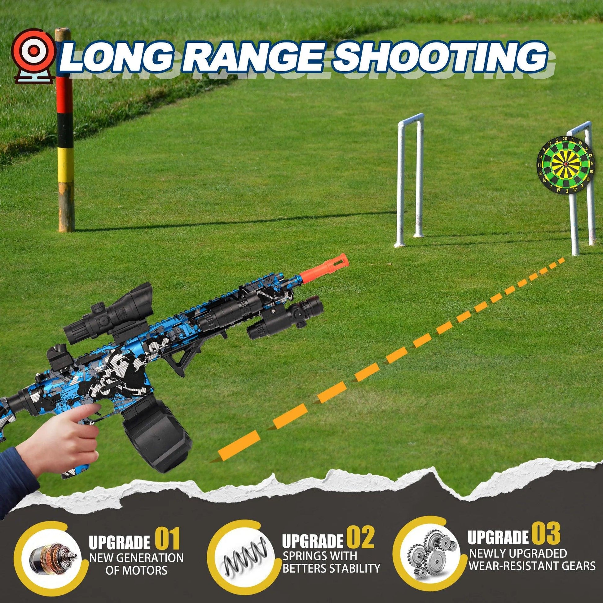  Gel Ball Blaster | M416 Scope Electric | Toylandeu™ 