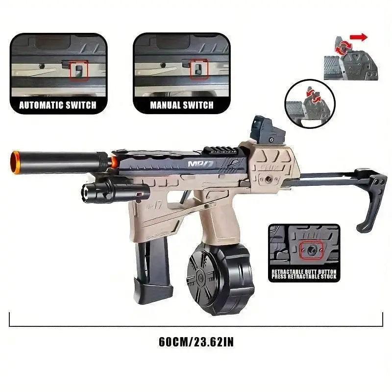  Mp17 Electric Gel Ball Blaster Toy Gun with Two Magazines -  ToylandEU™