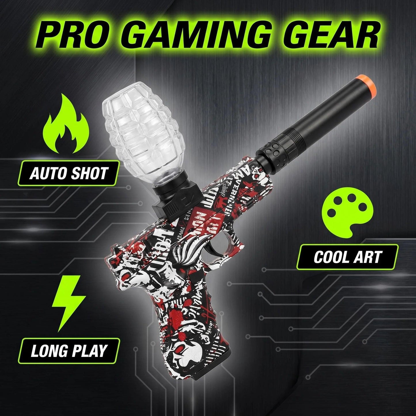 Gel Ball Blaster | Non Electric | Toylandeu™