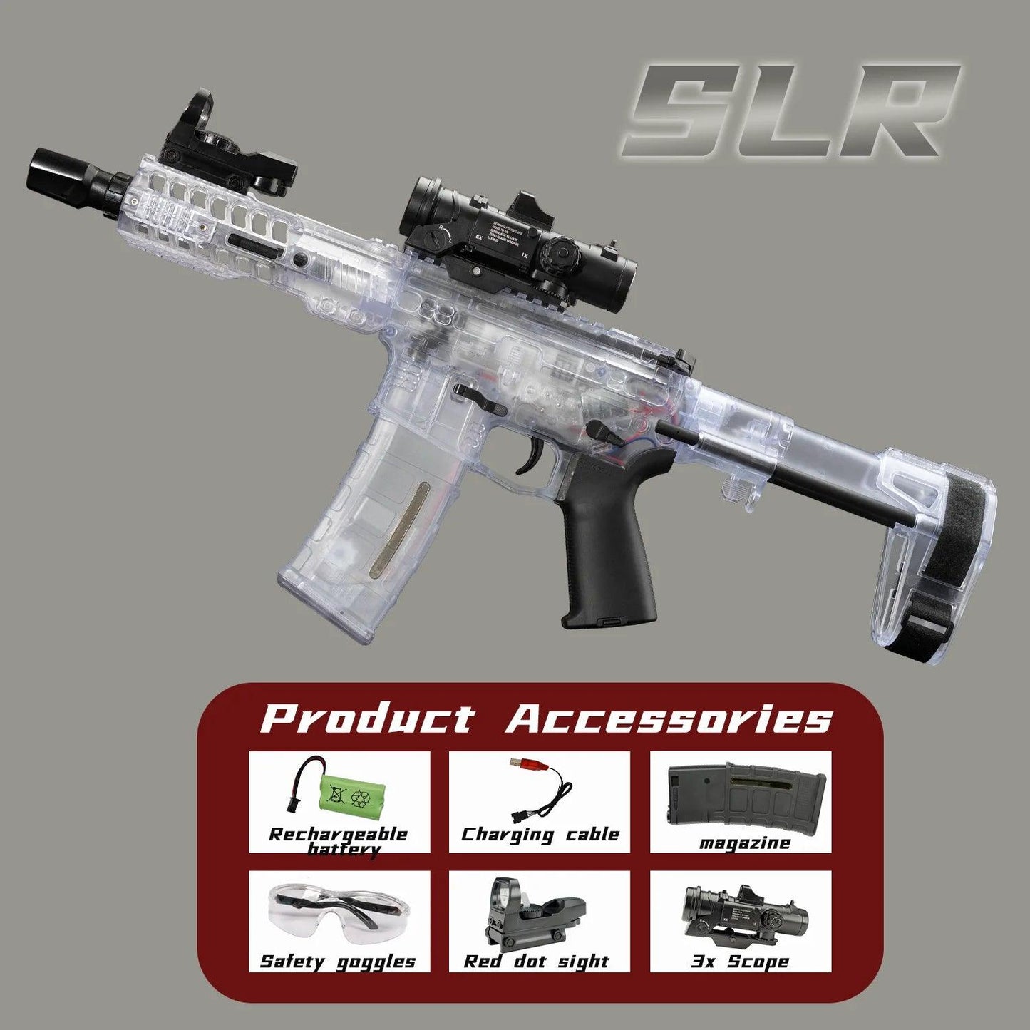 Gel Ball Blaster | Outdoor Water Gun | Toylandeu™