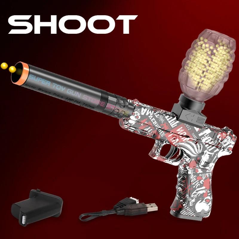 Gel Ball Blaster Toy Gun | High Speed G18 | Toylandeu™