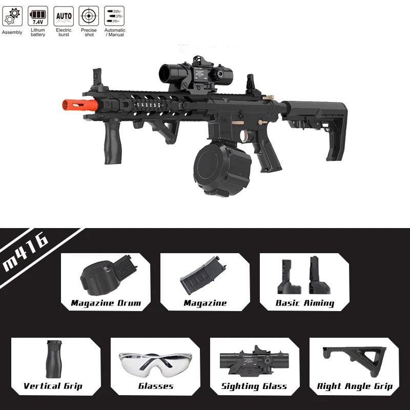 Gel Ball Gun | 7.4V High Speed Upgrade | Toylandeu™
