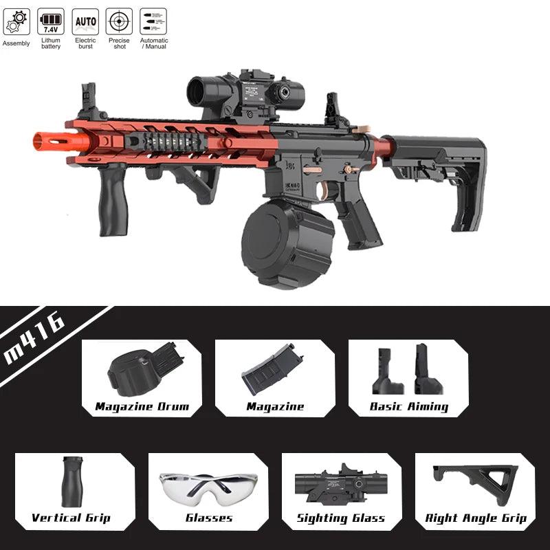 Gel Ball Gun | 7.4V High Speed Upgrade | Toylandeu™