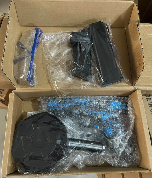 Pistola de juguete de bolas de gel G17, multicolor, manual, todo en uno, para exteriores - ToylandEU