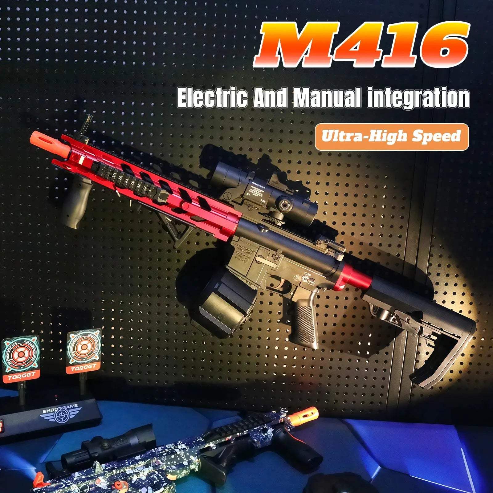  Gel Blaster Auto Toy Gun With Rechargeable Battery -  ToylandEU™