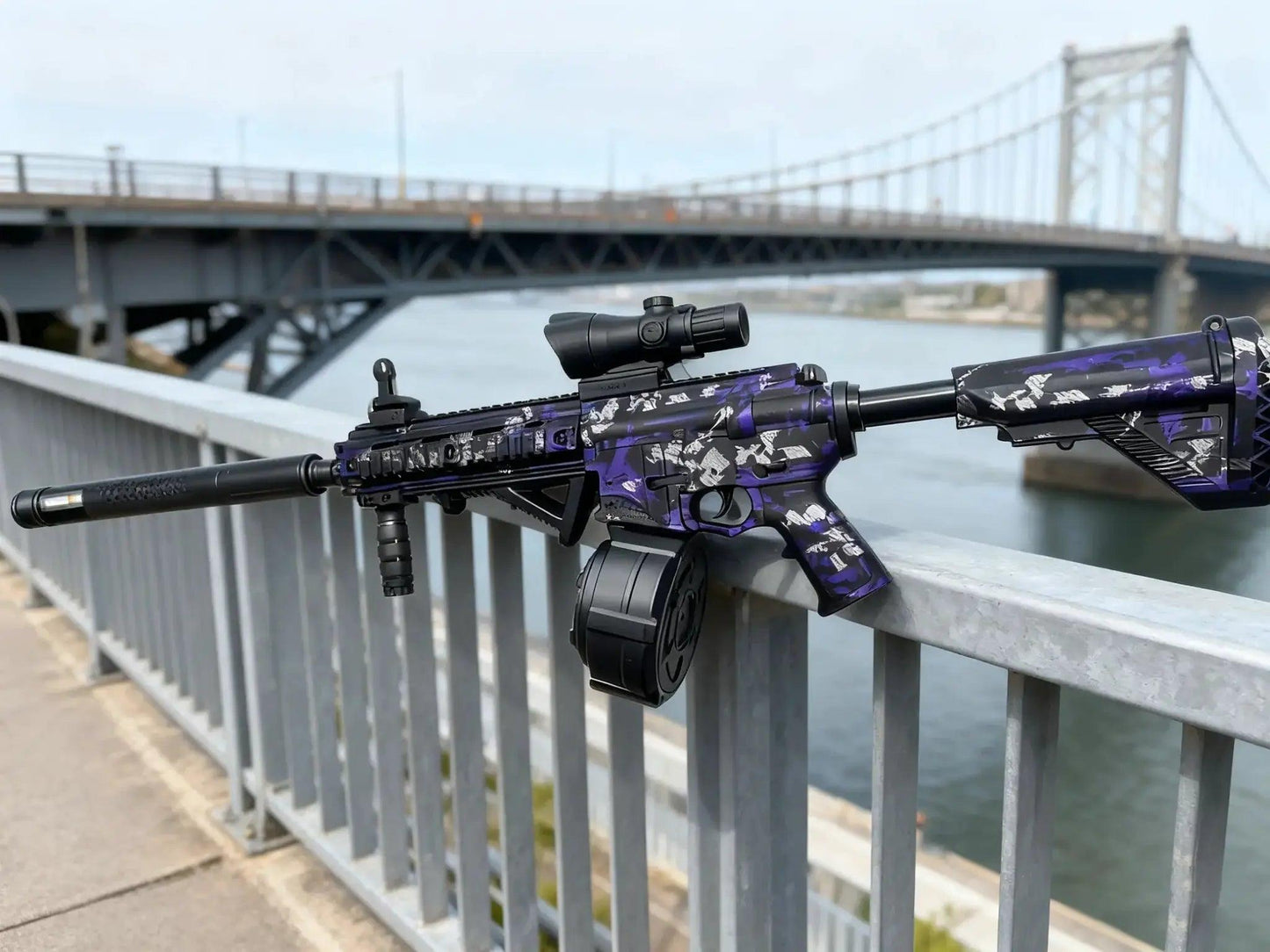  Gel Blaster Electric Gun Full Auto Long Range Battle -  ToylandEU™