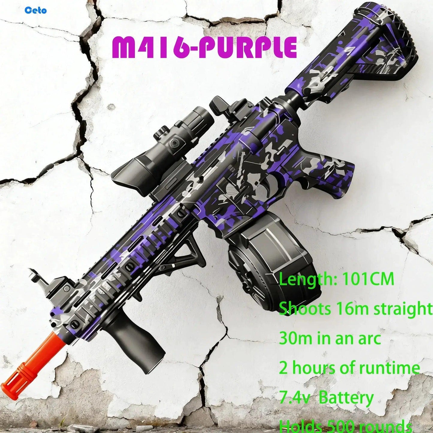  Gel Blaster Electric Gun Full Auto Long Range Battle -  ToylandEU™