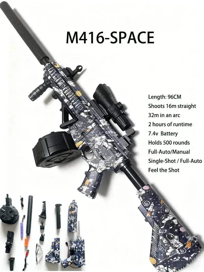 Gel Blaster Electric Gun Full Auto Long Range Battle - ToylandEU