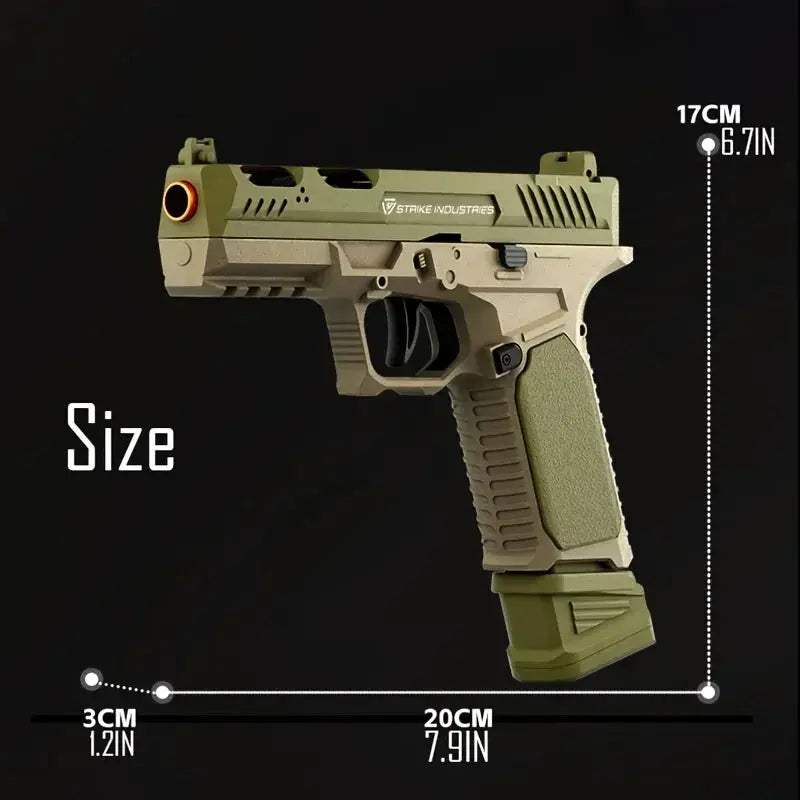 Gel Blaster Pistol With Soft Bullets For Fun Target Practice - ToylandEU