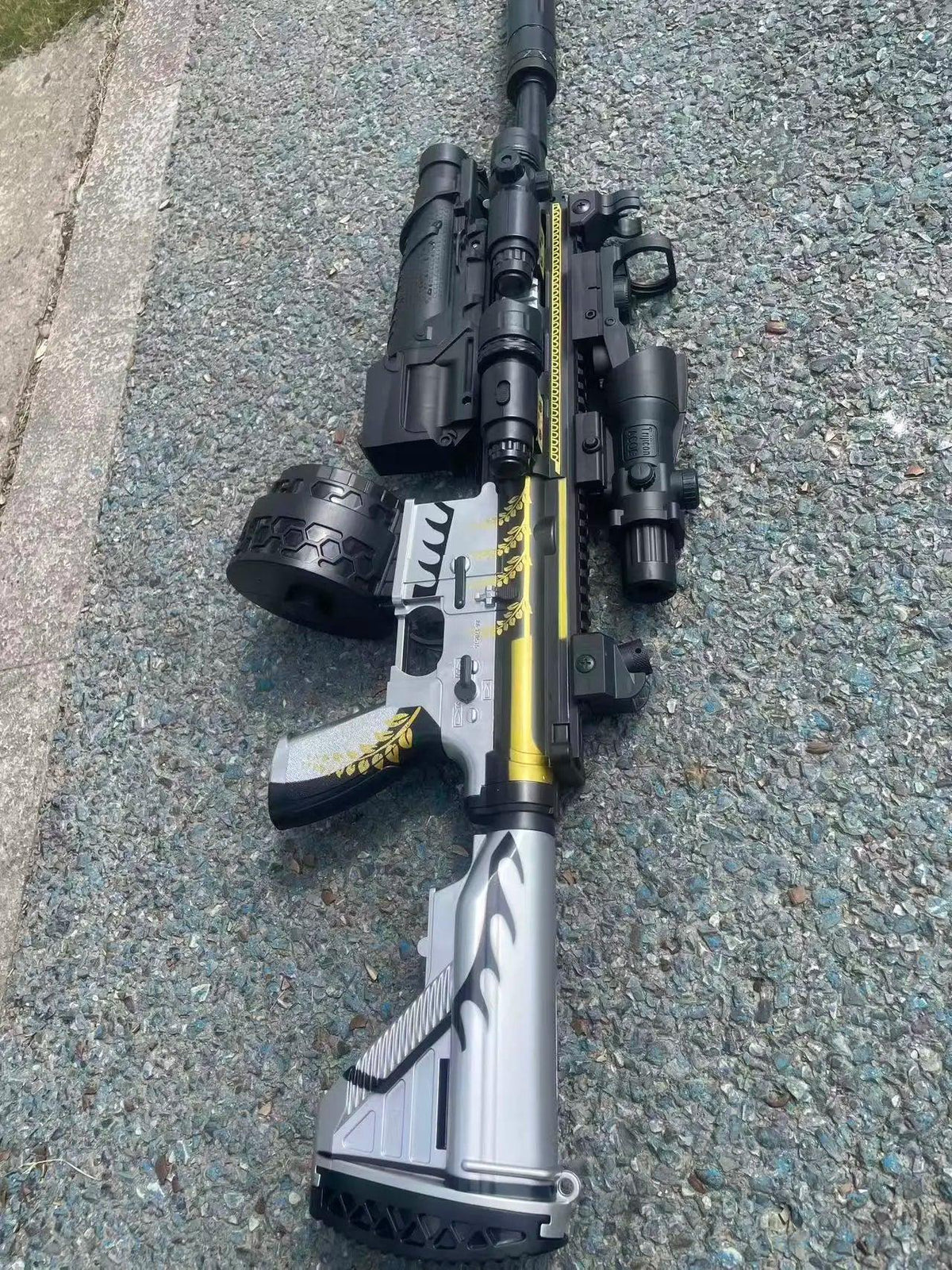 Gel Blaster Rifle | M416 White | Toylandeu™