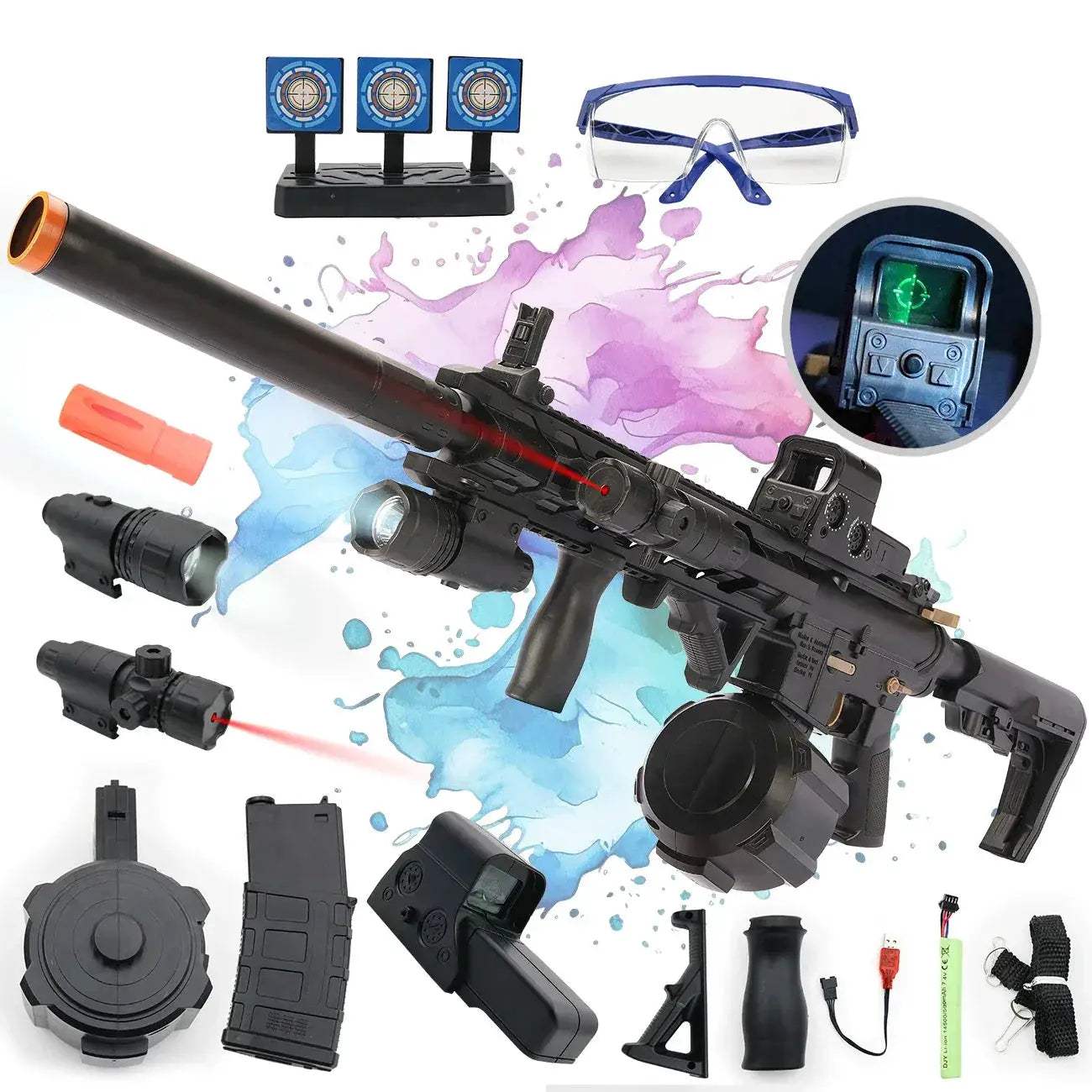 Gel Blaster Toy Gun With Rechargeable Battery For Outdoor Play - ToylandEU