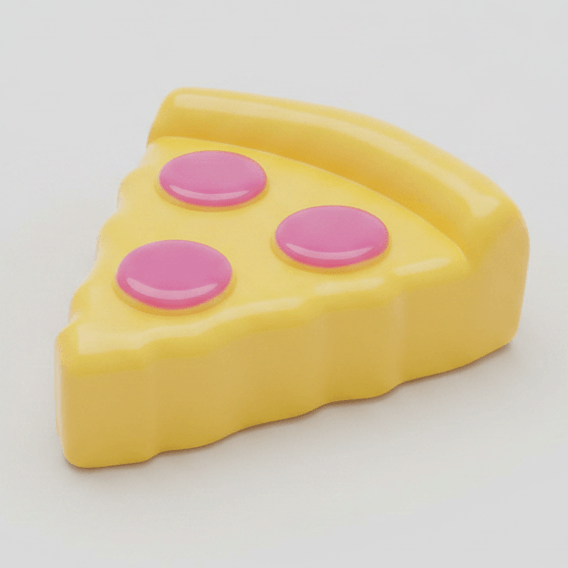 Gelatin Squish Toy | Pizza Slice | Toylandeu™
