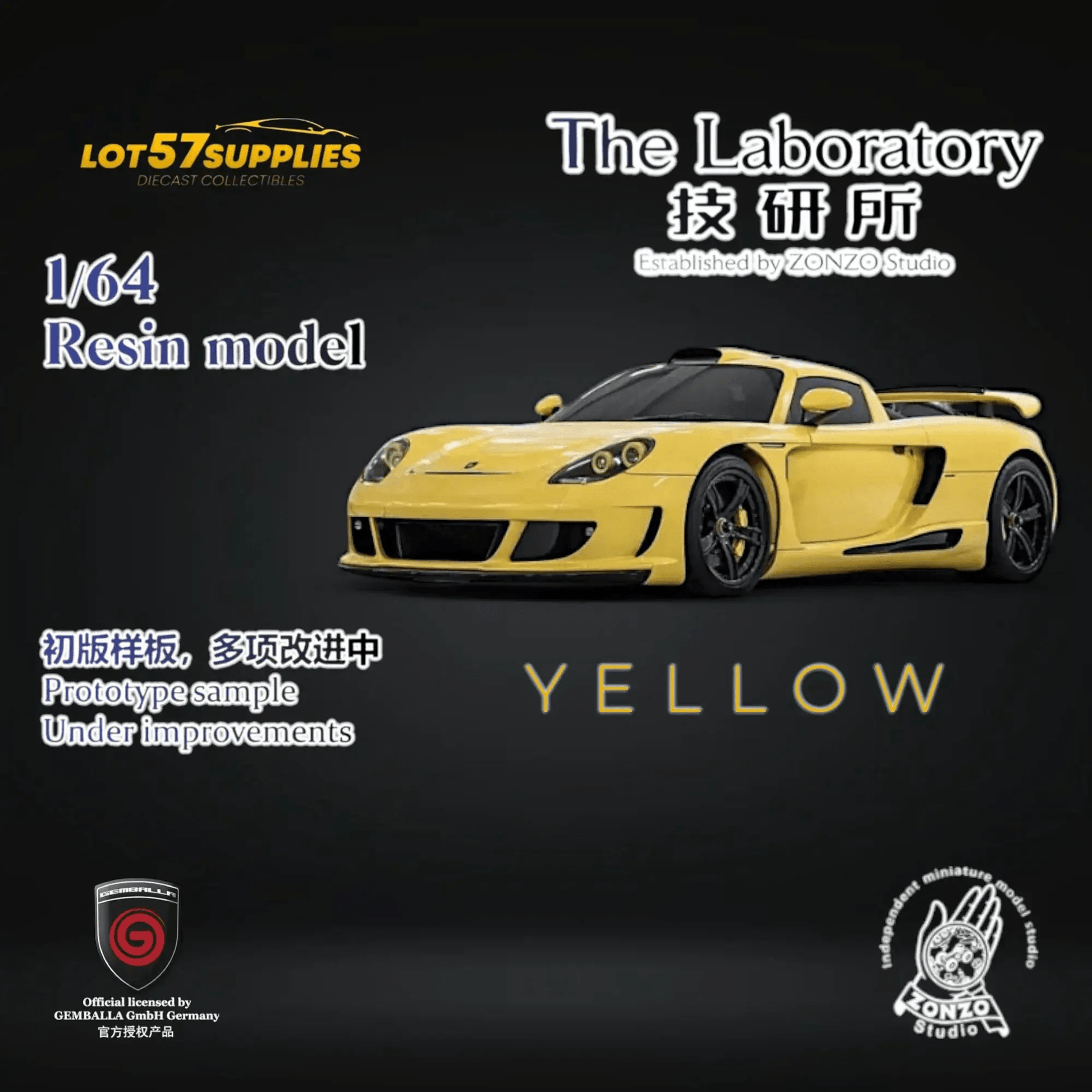 Gemballa Mirage GT 1 To 64 Resin Model Authorized -  ToylandEU™