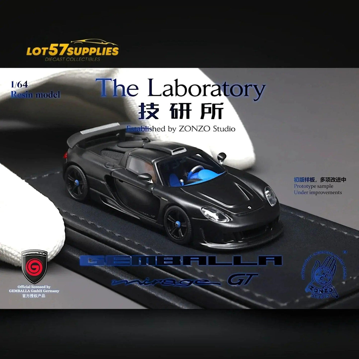  Gemballa Mirage GT Resin Model Car Officially Licensed -  ToylandEU™