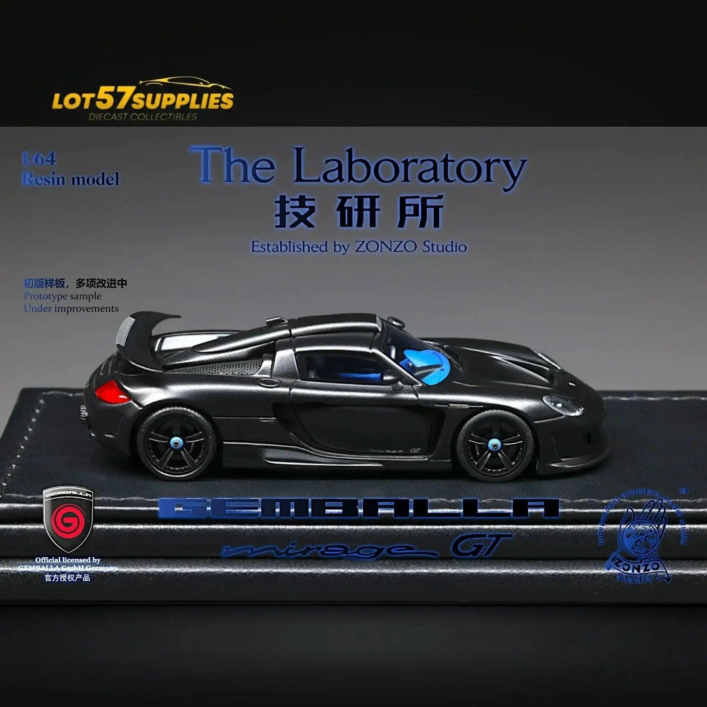  Gemballa Mirage GT Resin Model Car Officially Licensed -  ToylandEU™