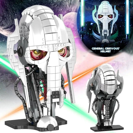  General Grievous Helmet Authentic Blocks Set for Adults -  ToylandEU™