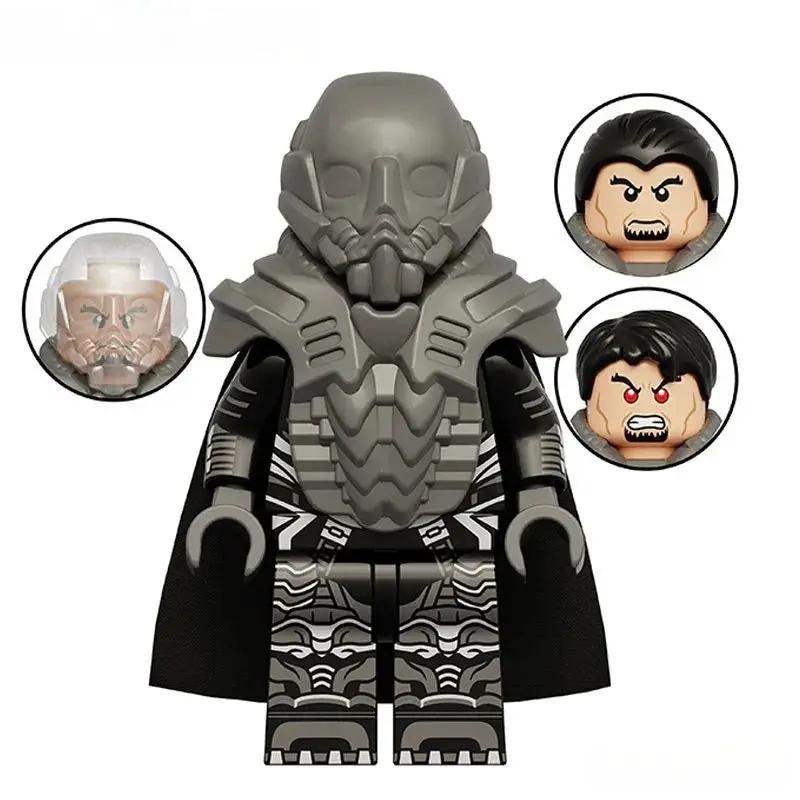 General Zod in Armor Suit Superman Lego Minifigures Custom Toys 1 - Minifigure Toys
