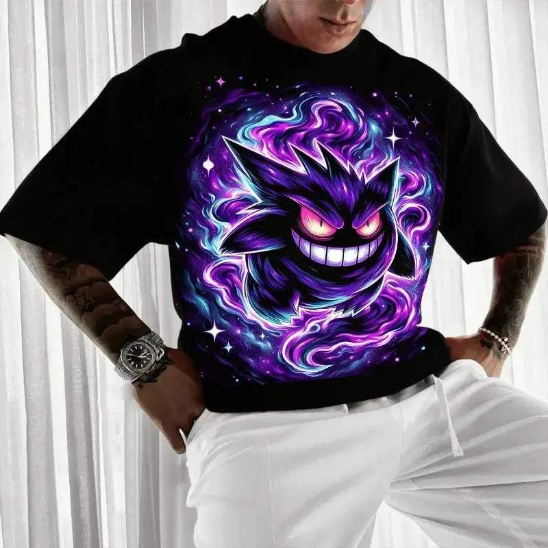  Gengar Pokemon Graphic Tee Harajuku Unisex Comfort -  ToylandEU™