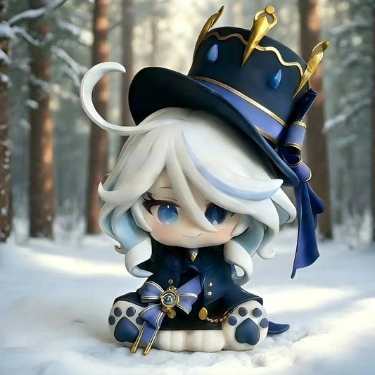  Genshin Furina Figure|Q Version Ornament|Toylandeu™ 
