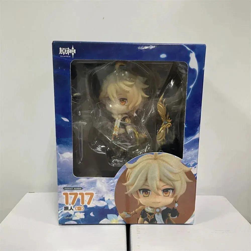  Genshin Impact Kawaii Mini Figurines, Lumine, Aether, Barbatos, Cute Chibi Action Figures Collector Toys 10 cm -  ToylandEU™