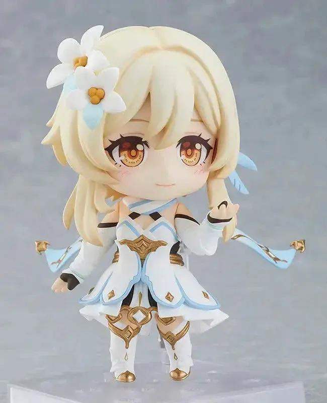 Genshin Impact Kawaii Mini Figurines, Lumine, Aether, Barbatos, Cute Chibi Action Figures Collector Toys 10 cm - ToylandEU