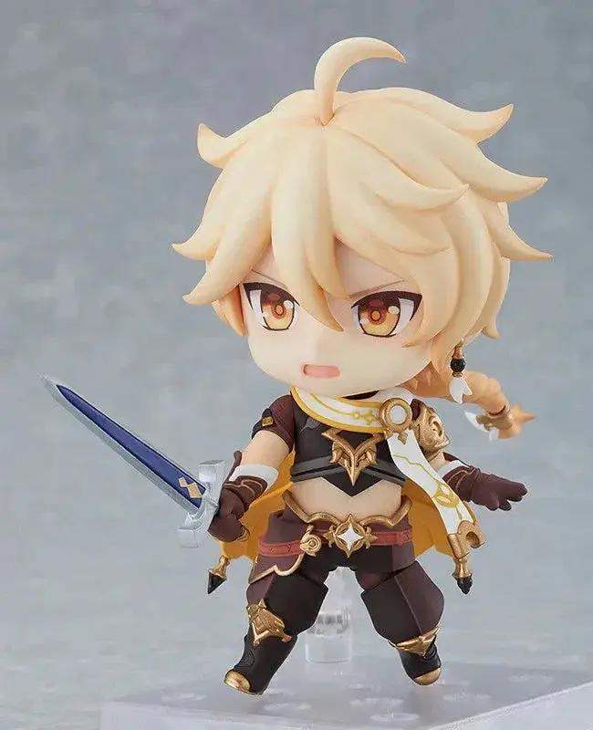 Genshin Impact Kawaii Mini Figurines, Lumine, Aether, Barbatos, Cute Chibi Action Figures Collector Toys 10 cm - ToylandEU