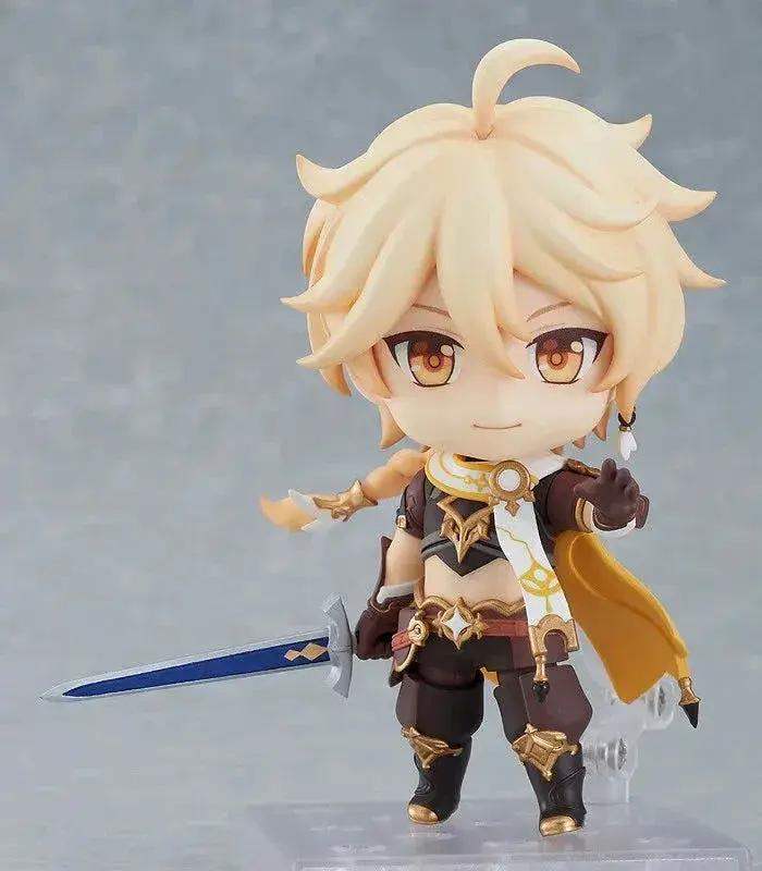 Genshin Impact Kawaii Mini Figurines, Lumine, Aether, Barbatos, Cute Chibi Action Figures Collector Toys 10 cm - ToylandEU