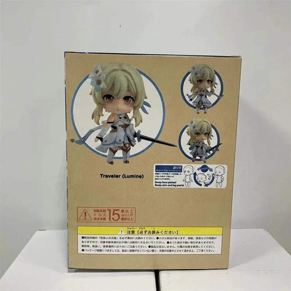 Genshin Impact Kawaii Mini Figurines, Lumine, Aether, Barbatos, Cute Chibi Action Figures Collector Toys 10 cm - ToylandEU