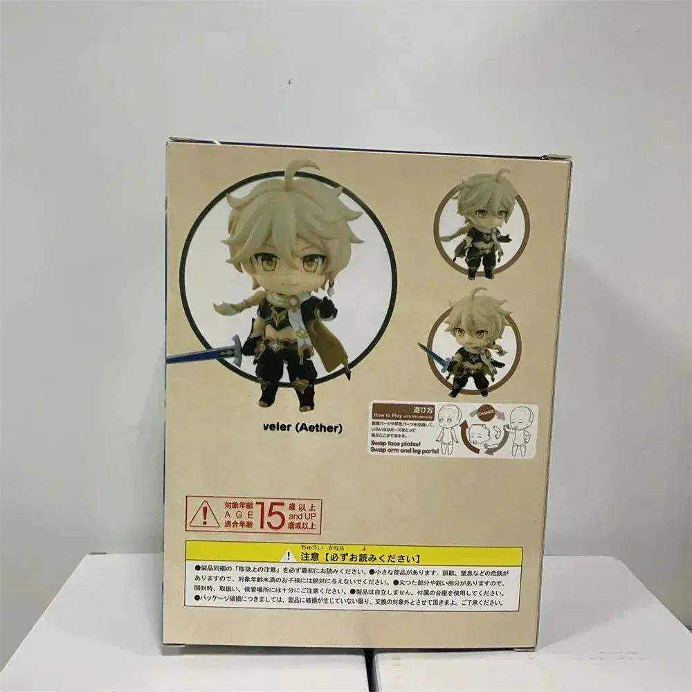 Genshin Impact Kawaii Mini Figurines, Lumine, Aether, Barbatos, Cute Chibi Action Figures Collector Toys 10 cm - ToylandEU