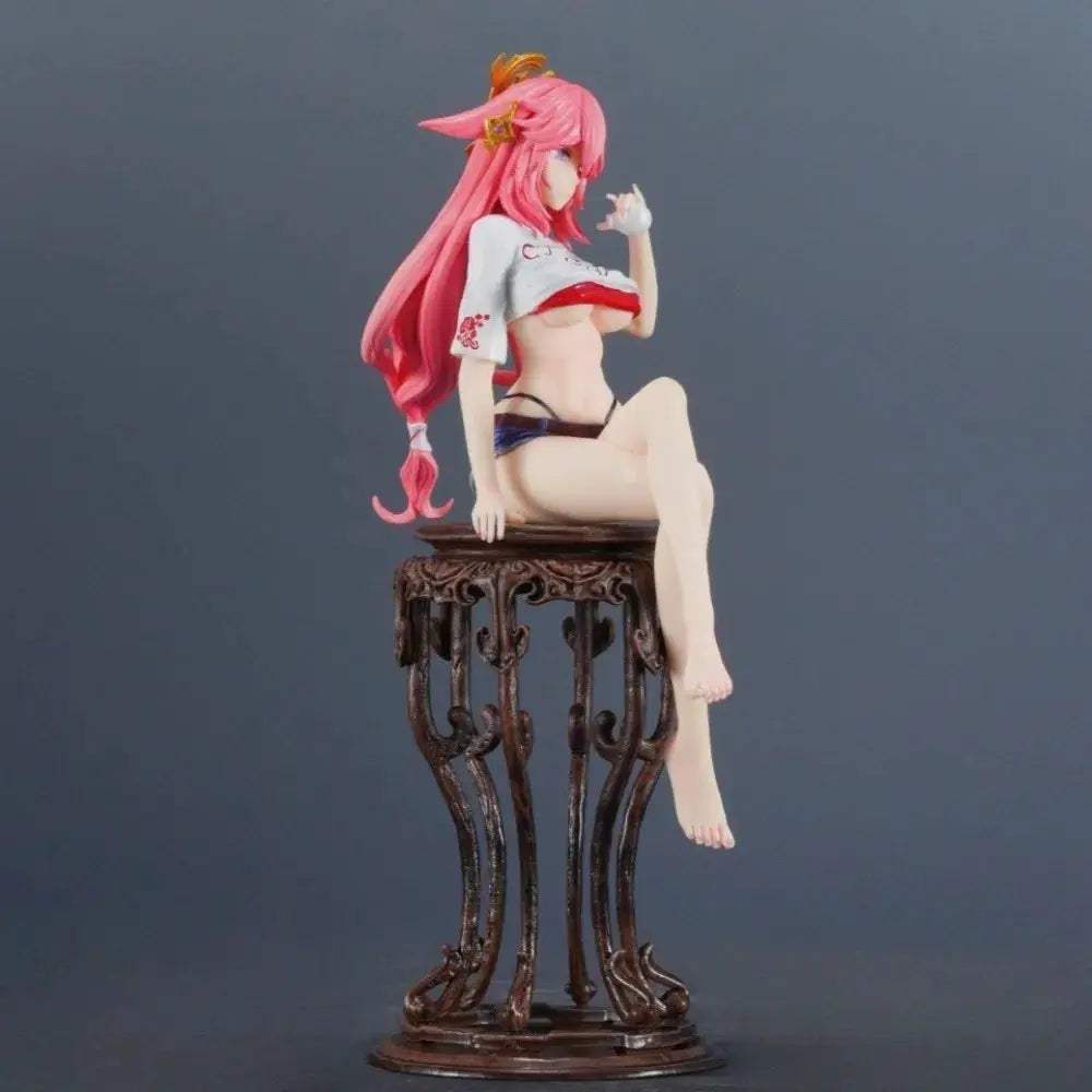  Genshin Impact Yae Miko Figure PVC Statue 24cm Premium -  ToylandEU™