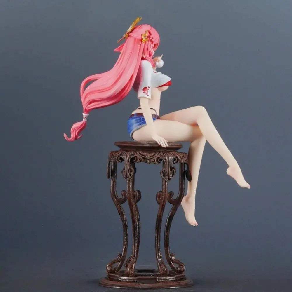  Genshin Impact Yae Miko Figure PVC Statue 24cm Premium -  ToylandEU™