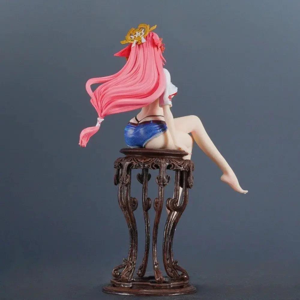  Genshin Impact Yae Miko Figure PVC Statue 24cm Premium -  ToylandEU™