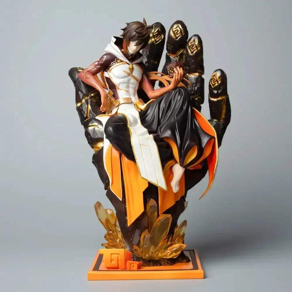 Genshin Impact Zhongli Figure PVC Statue 26cm Collectible - ToylandEU
