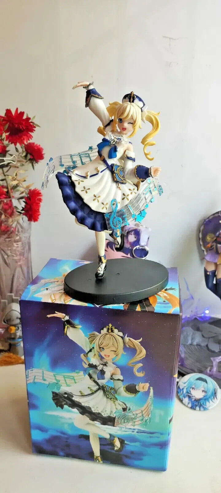 Genshin Impact Barbara Figure, Lumine, Xiangling Traveler Aether Venti