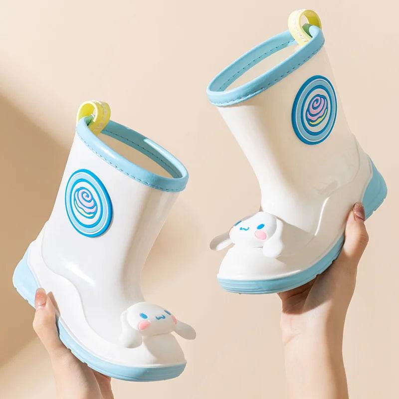 Genuine Childrens Rain Boots Non Slip Waterproof Girls 4 6 - ToylandEU