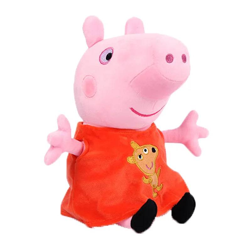 Genuine Plush Peppa Pig Toy 30CM Soft Doll Ideal Birthday Gift for Children - ToylandEU