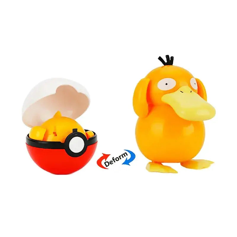 Genuine Pokeball Deformation Toys Pikachu Mewtwo Figures - ToylandEU