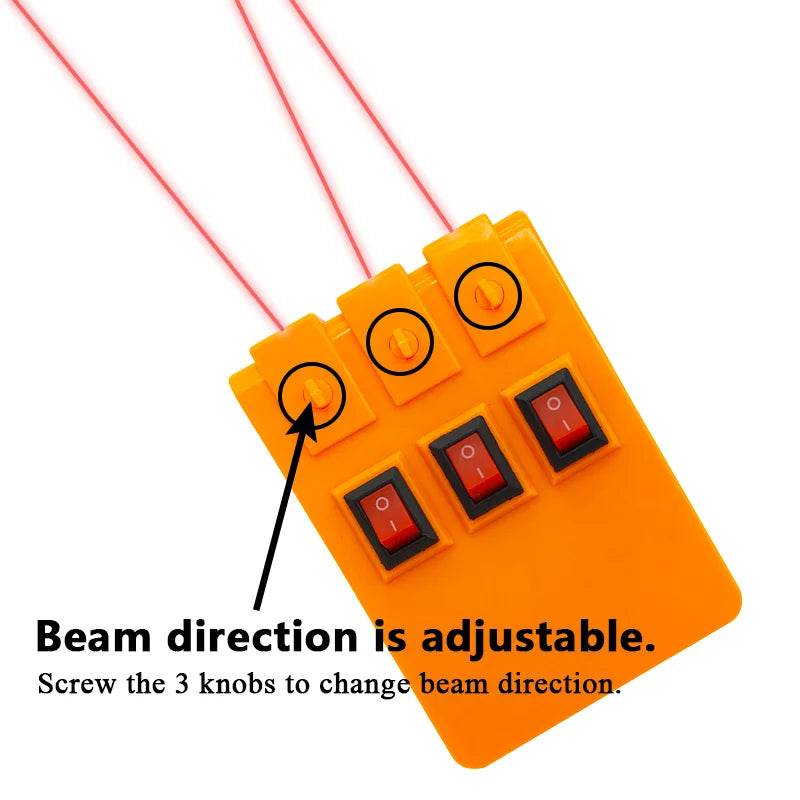 Conjunto de experimentos de óptica geométrica, kit de lentes ópticas, lente côncava convexa, refração de luz, reflexão, ensino de física, presente de ciências - ToylandEU