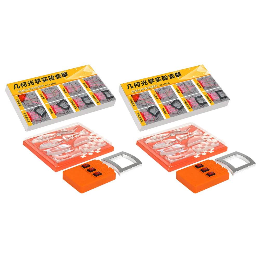 Geometric Optics Experiment Set Optical Lens Kit Convex Concave Light Refract Reflect Physics Teaching Kid Science Gift - ToylandEU