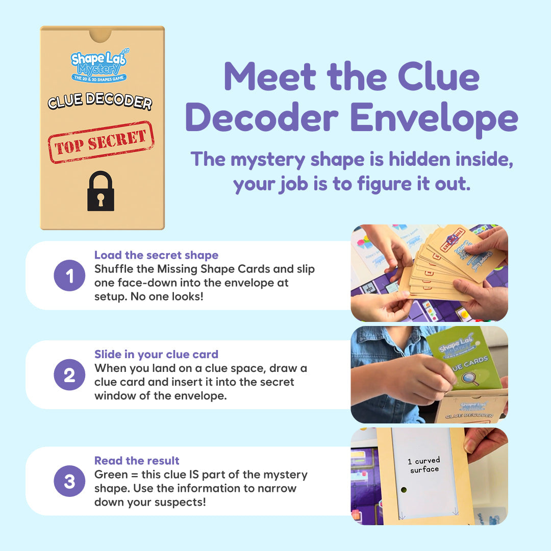 Geometric Shape Puzzles | Ages 8+ | Toylandeu™