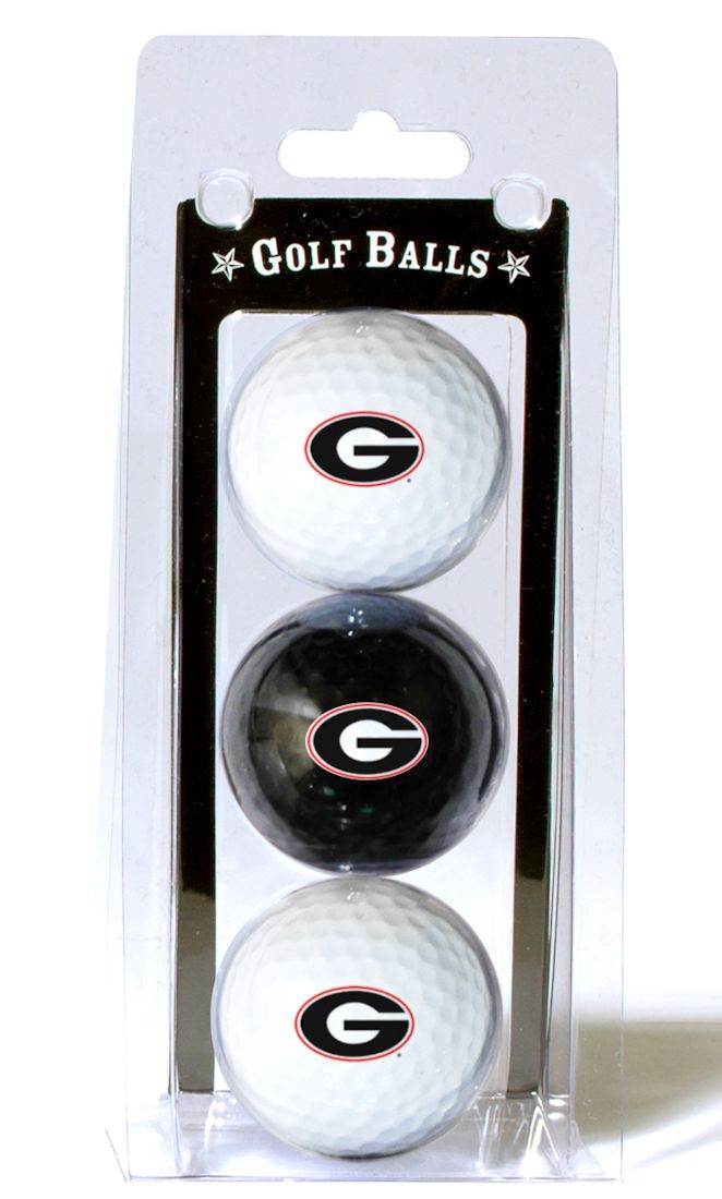 Georgia Bulldogs 3 Pack Golf Balls Team Golf Special Order - ToylandEU