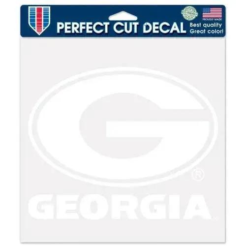  Georgia Bulldogs 8x8 Die Cut White Vinyl Outdoor Decal -  ToylandEU™