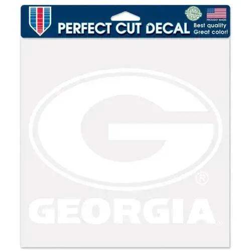  Georgia Bulldogs 8x8 Die Cut White Vinyl Outdoor Decal -  ToylandEU™