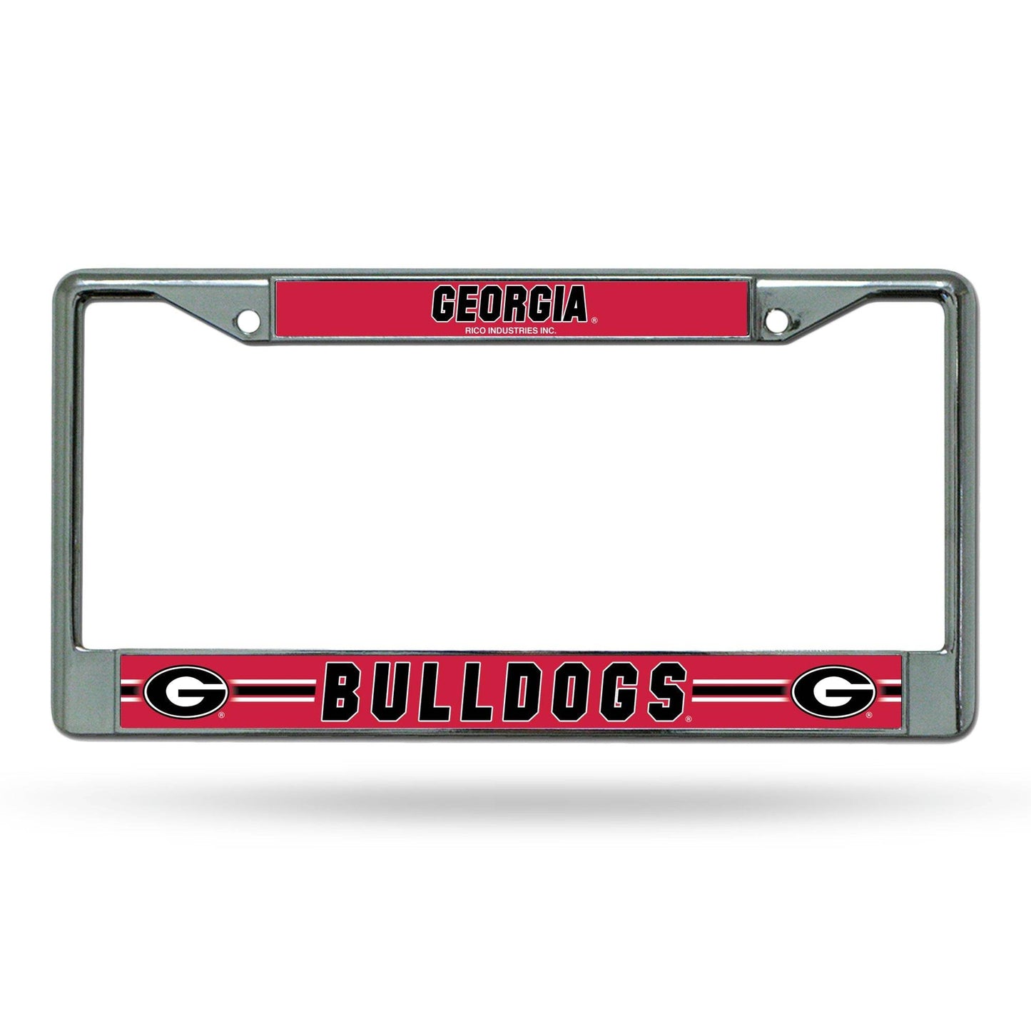 Georgia Bulldogs Chrome License Plate Frame Printed Insert - ToylandEU