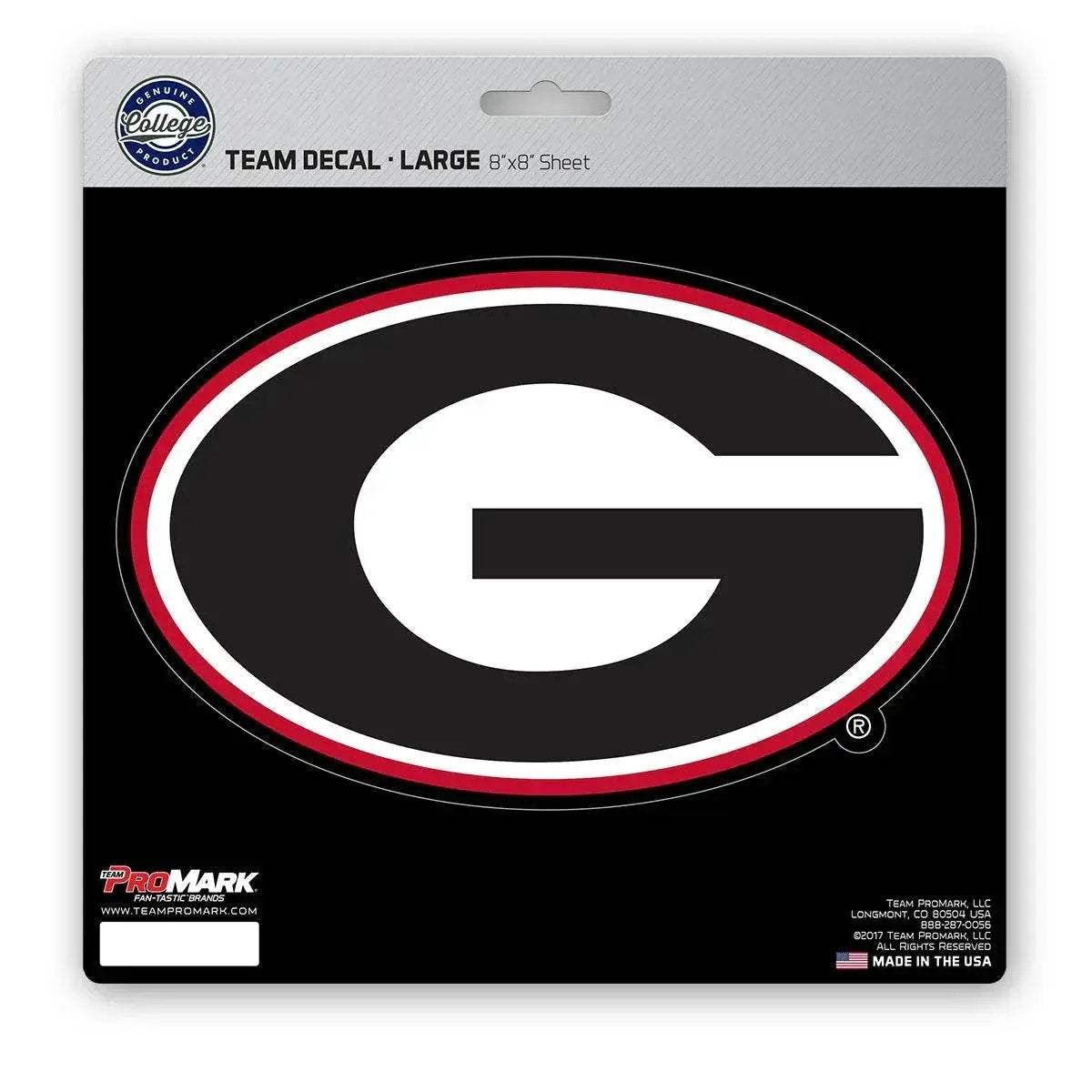 Georgia Bulldogs Die Cut Decal 8x8 Vinyl Logo Premium -  ToylandEU™