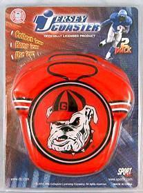  Georgia Bulldogs Jersey Style Coaster Set Two Pack Official -  ToylandEU™