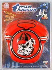  Georgia Bulldogs Jersey Style Coaster Set Two Pack Official -  ToylandEU™