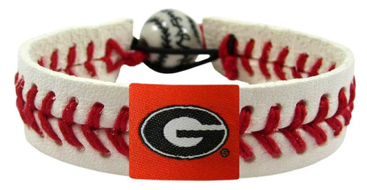  Georgia Bulldogs Leather Bracelet With G Logo Ceramic Bead -  ToylandEU™